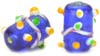 Pipe Dotted Beads - click here for large view